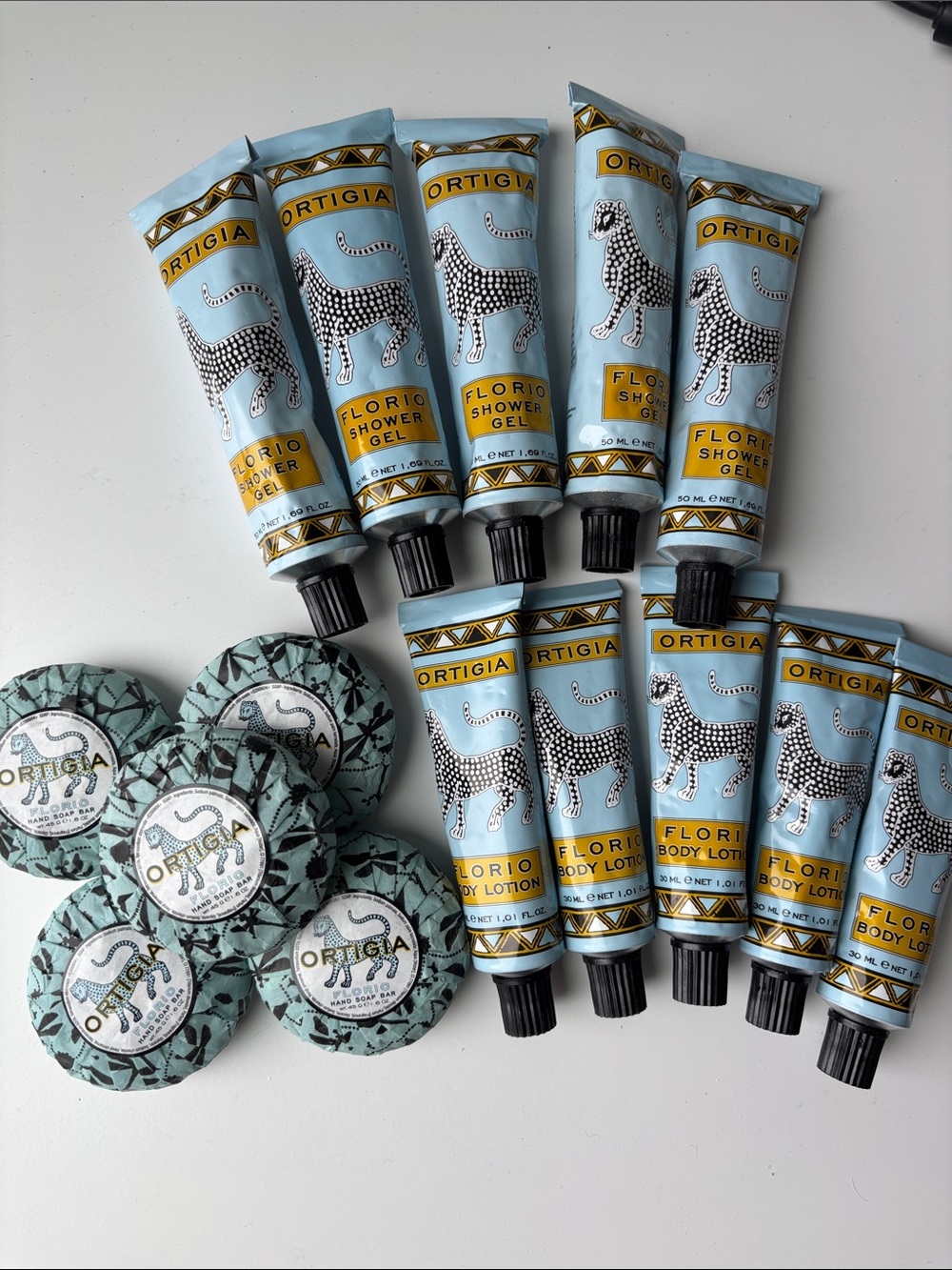 ORTIGIA Bundle:  Body Lotion & Shower Gel & Soaps NWT